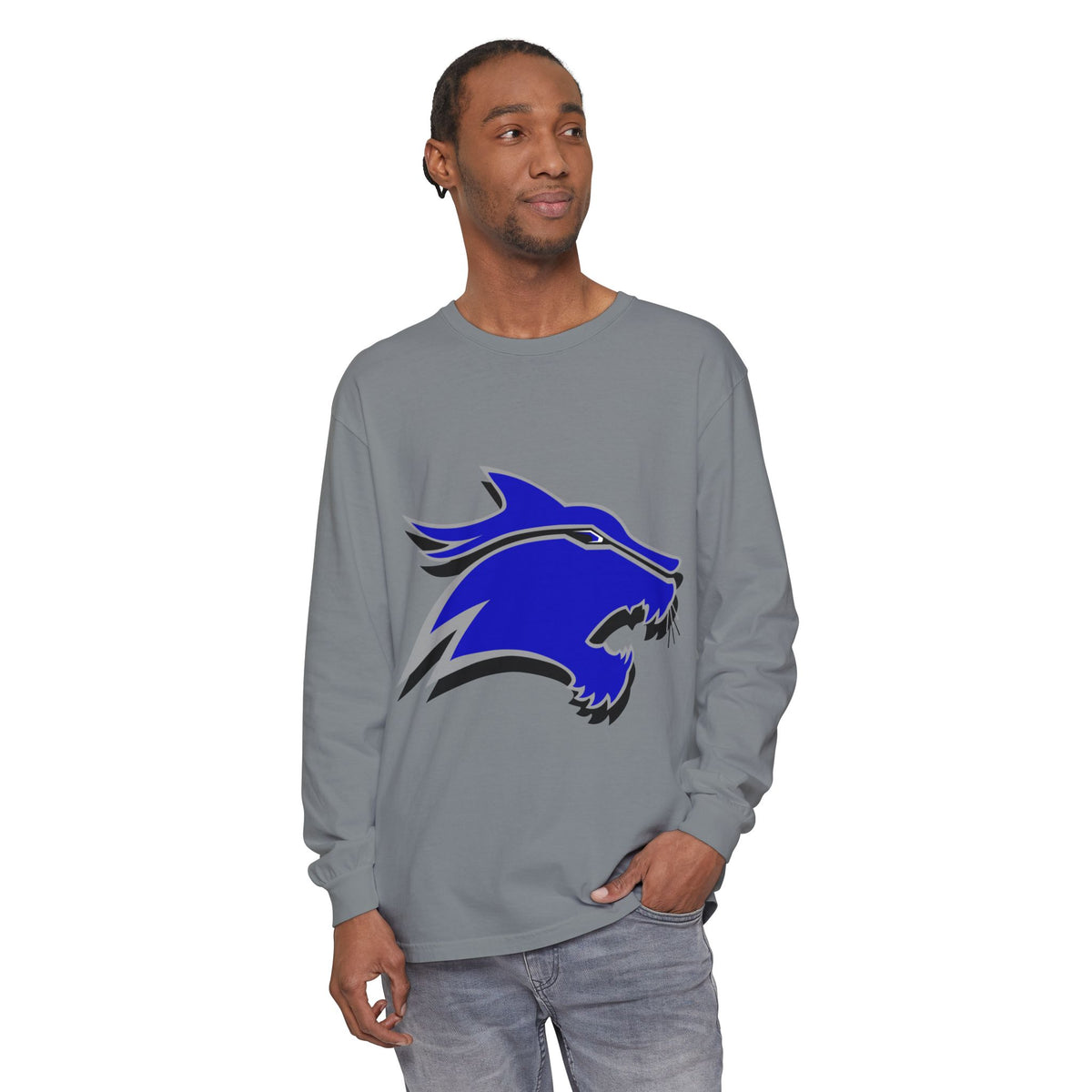 Garment-Dyed Long Sleeve Tee