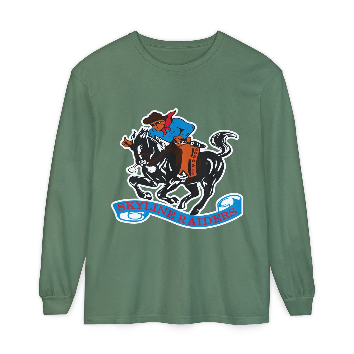 Garment-Dyed Long Sleeve Tee