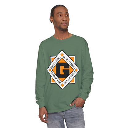 Garment-Dyed Long Sleeve Tee