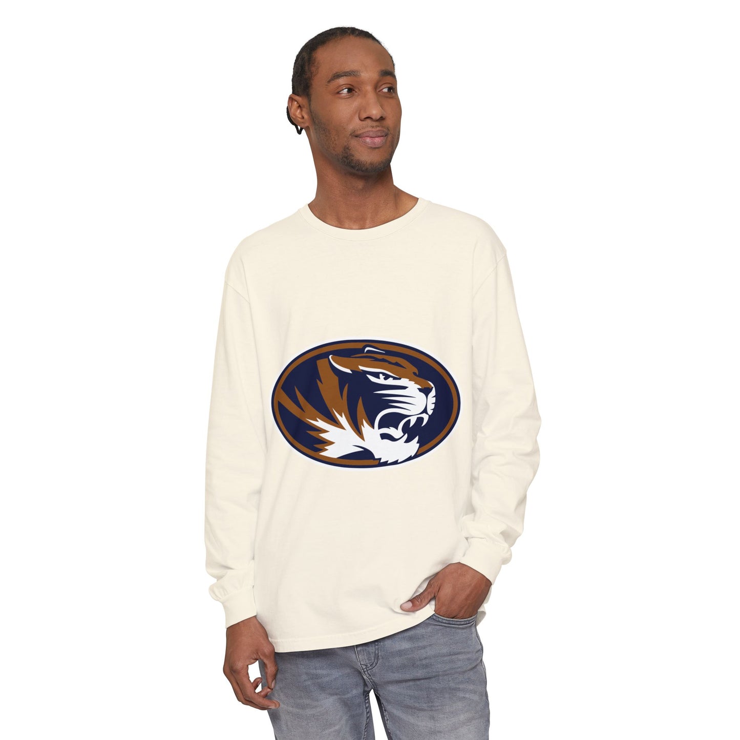 Garment-Dyed Long Sleeve Tee