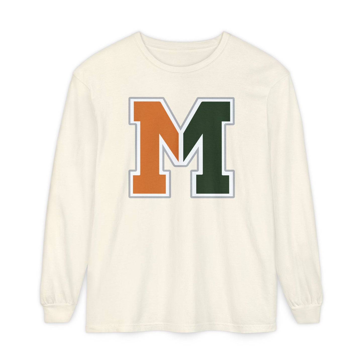 Garment-Dyed Long Sleeve Tee