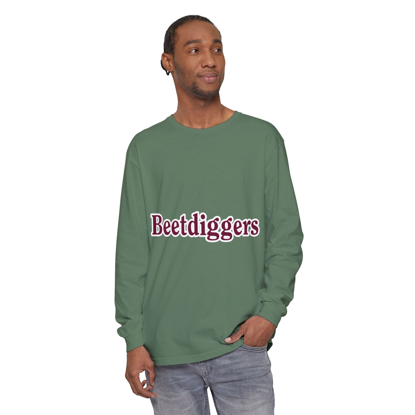 Garment-Dyed Long Sleeve Tee