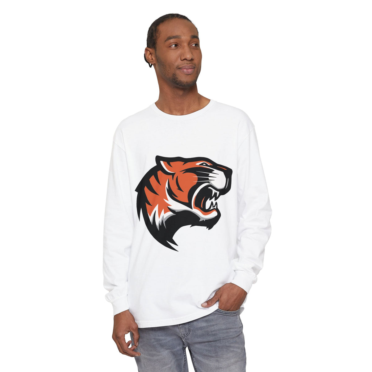 Garment-Dyed Long Sleeve Tee