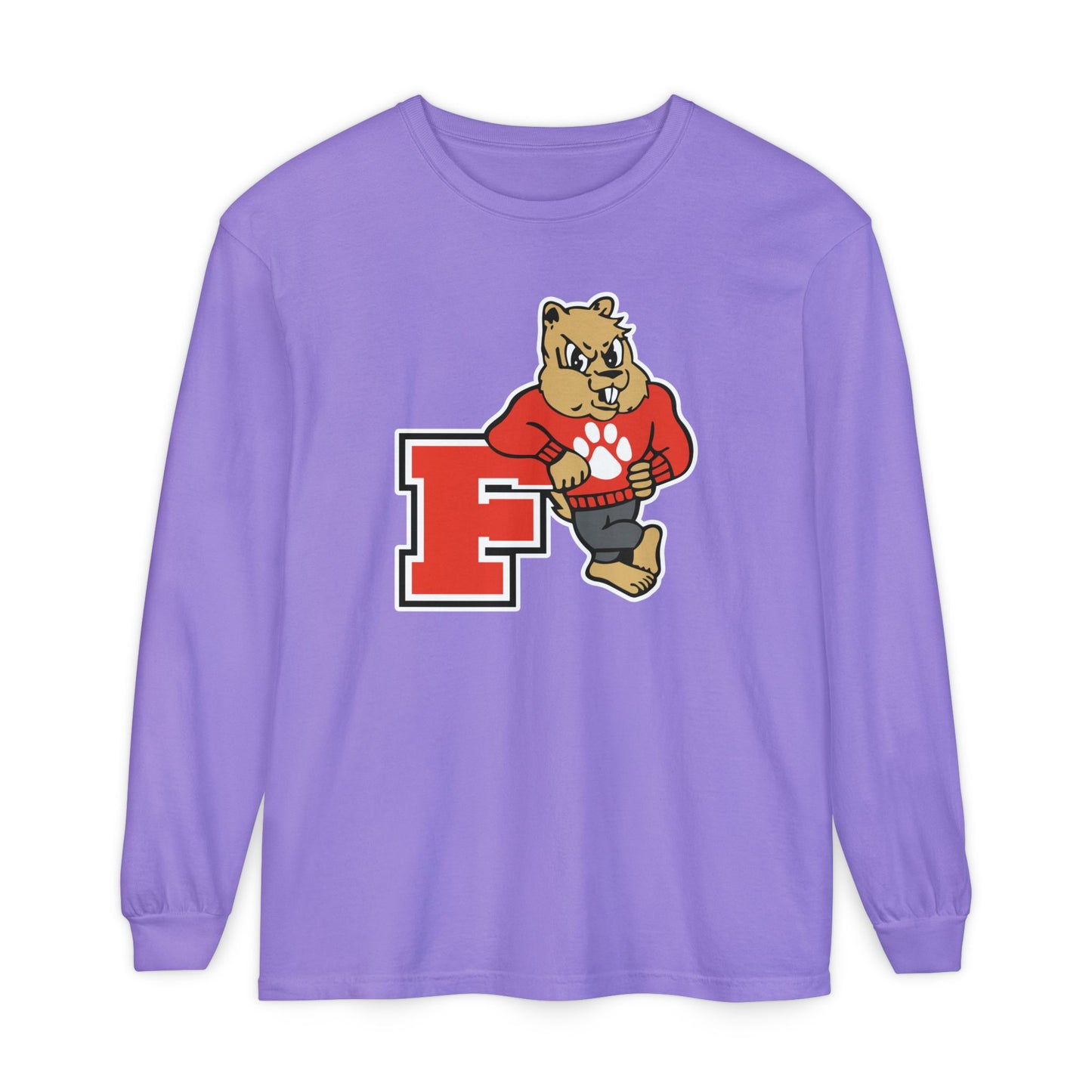 Garment-Dyed Long Sleeve Tee