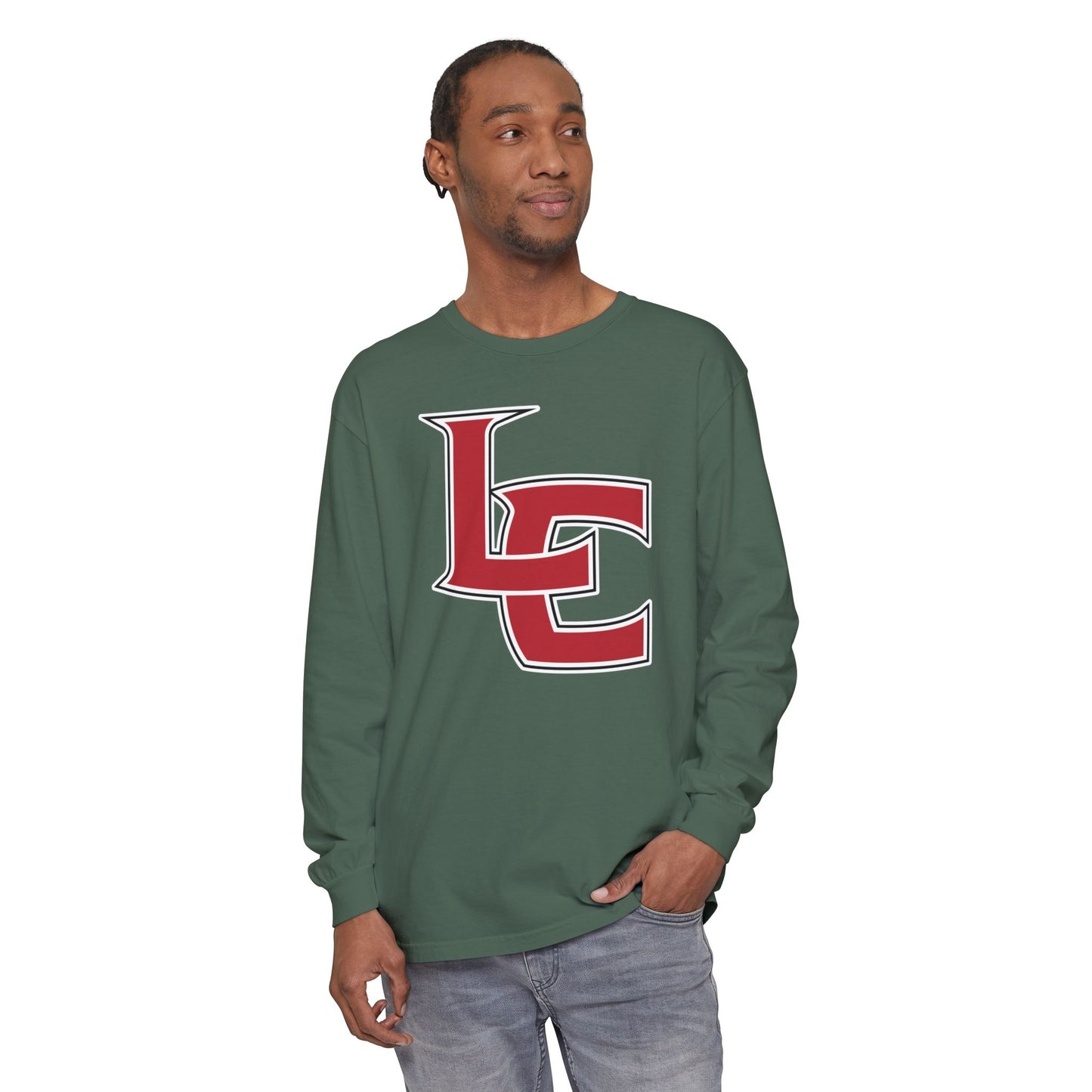 Garment-Dyed Long Sleeve Tee