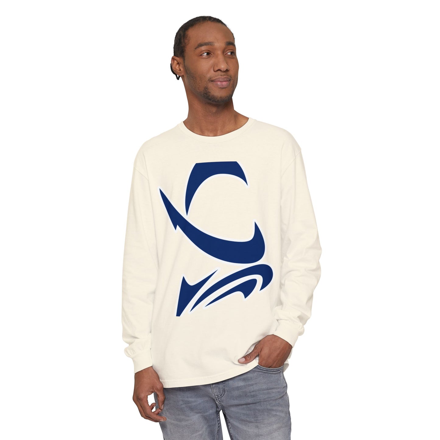 Garment-Dyed Long Sleeve Tee