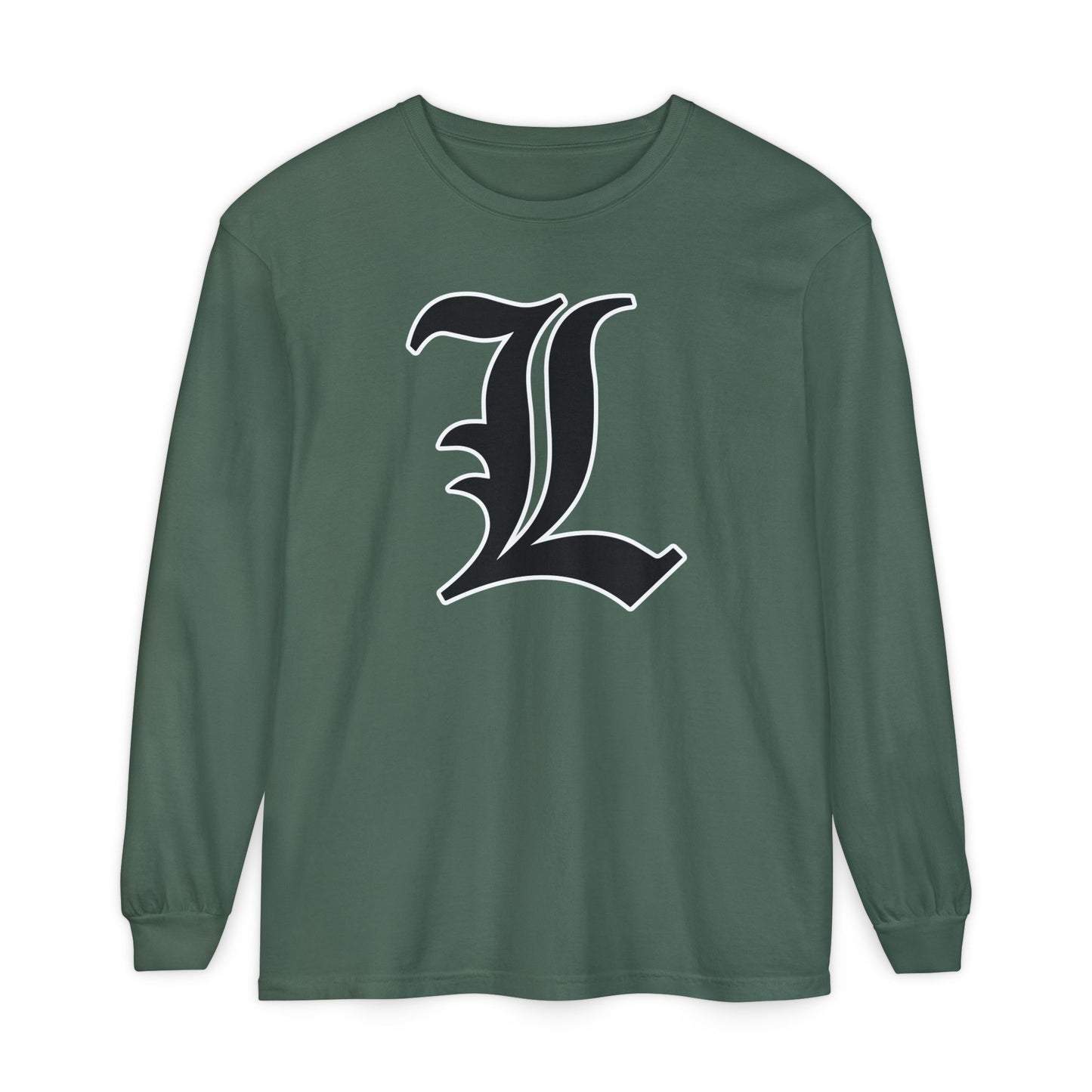Garment-Dyed Long Sleeve Tee