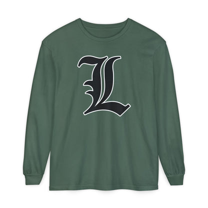 Garment-Dyed Long Sleeve Tee