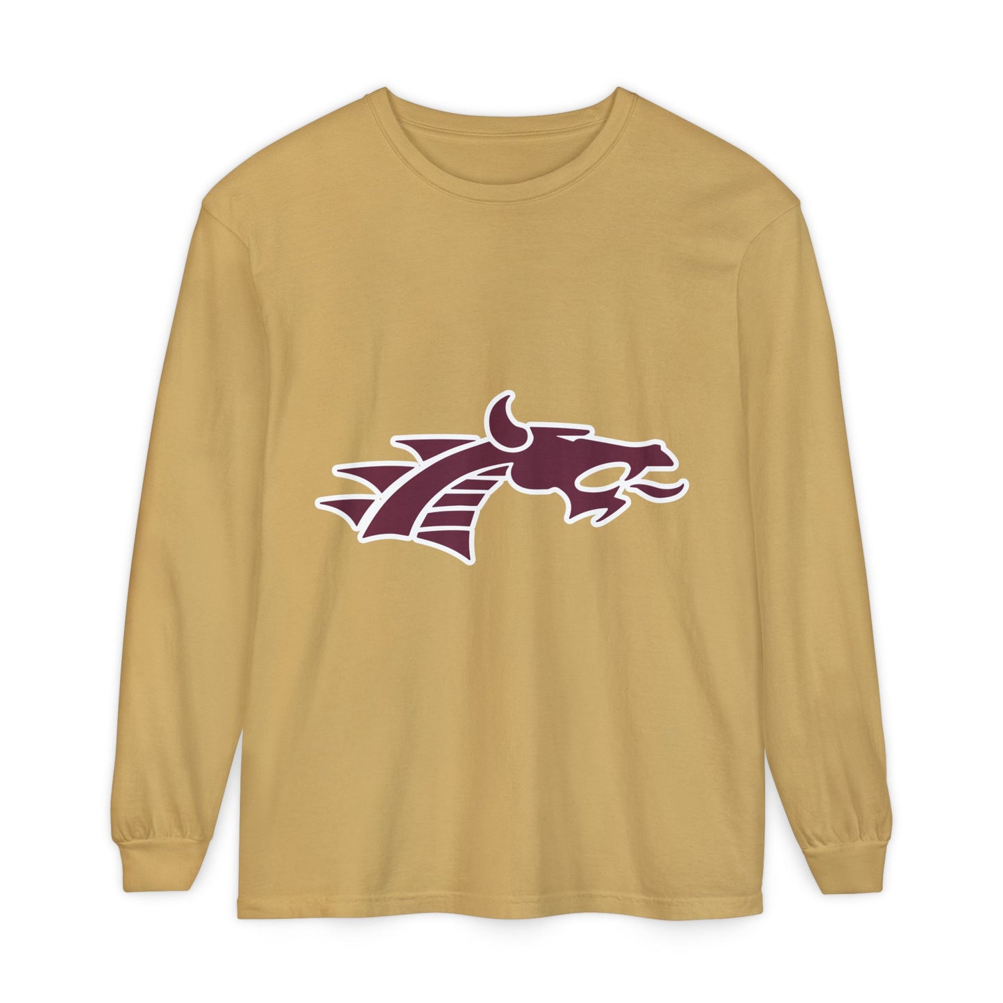 Garment-Dyed Long Sleeve Tee
