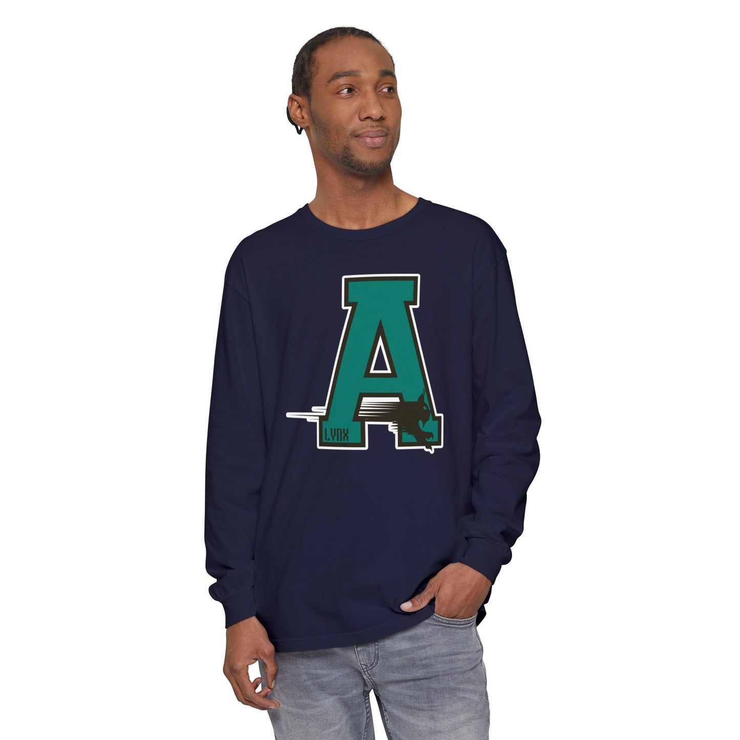 Garment-Dyed Long Sleeve Tee