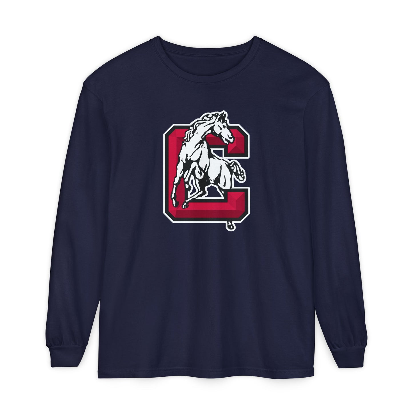 Garment-Dyed Long Sleeve Tee