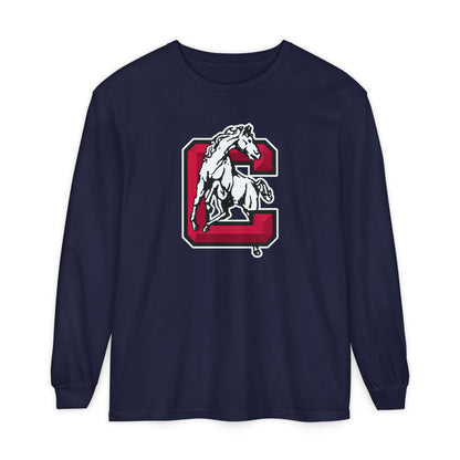 Garment-Dyed Long Sleeve Tee