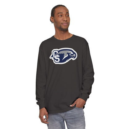 Garment-Dyed Long Sleeve Tee