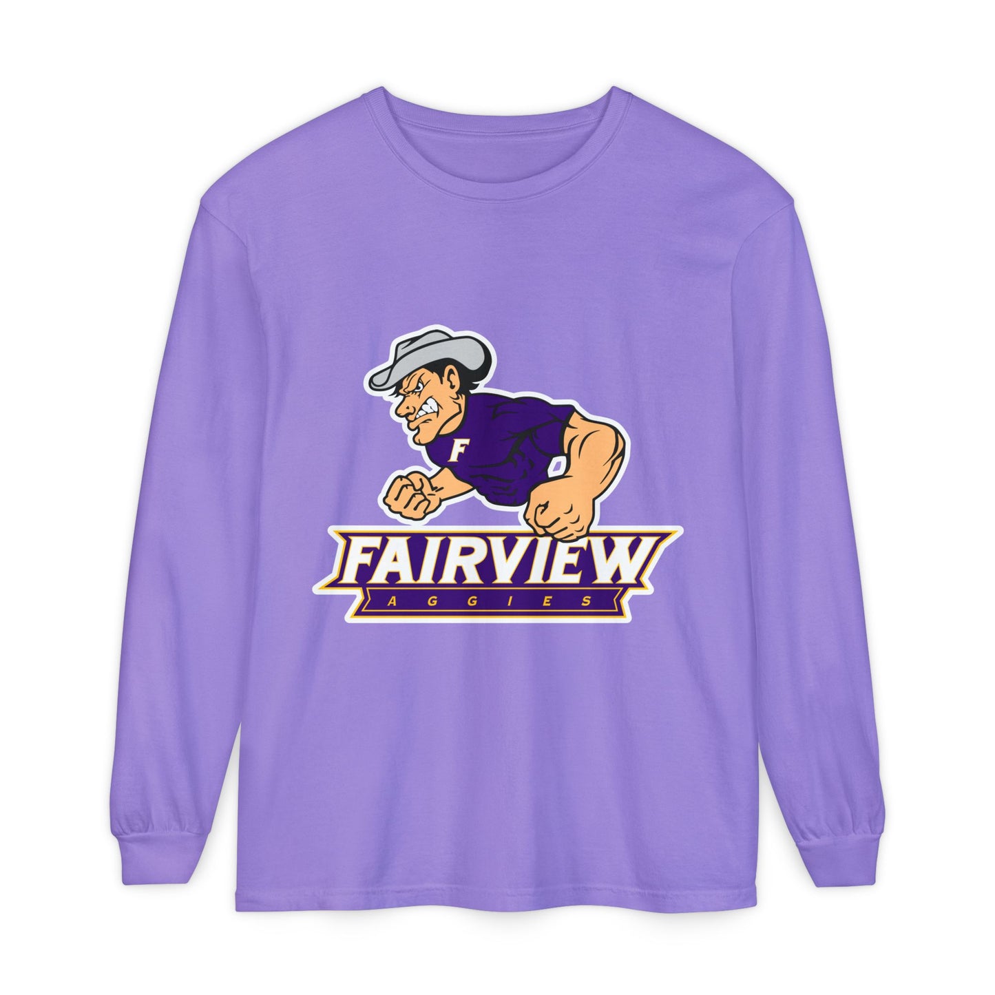 Garment-Dyed Long Sleeve Tee
