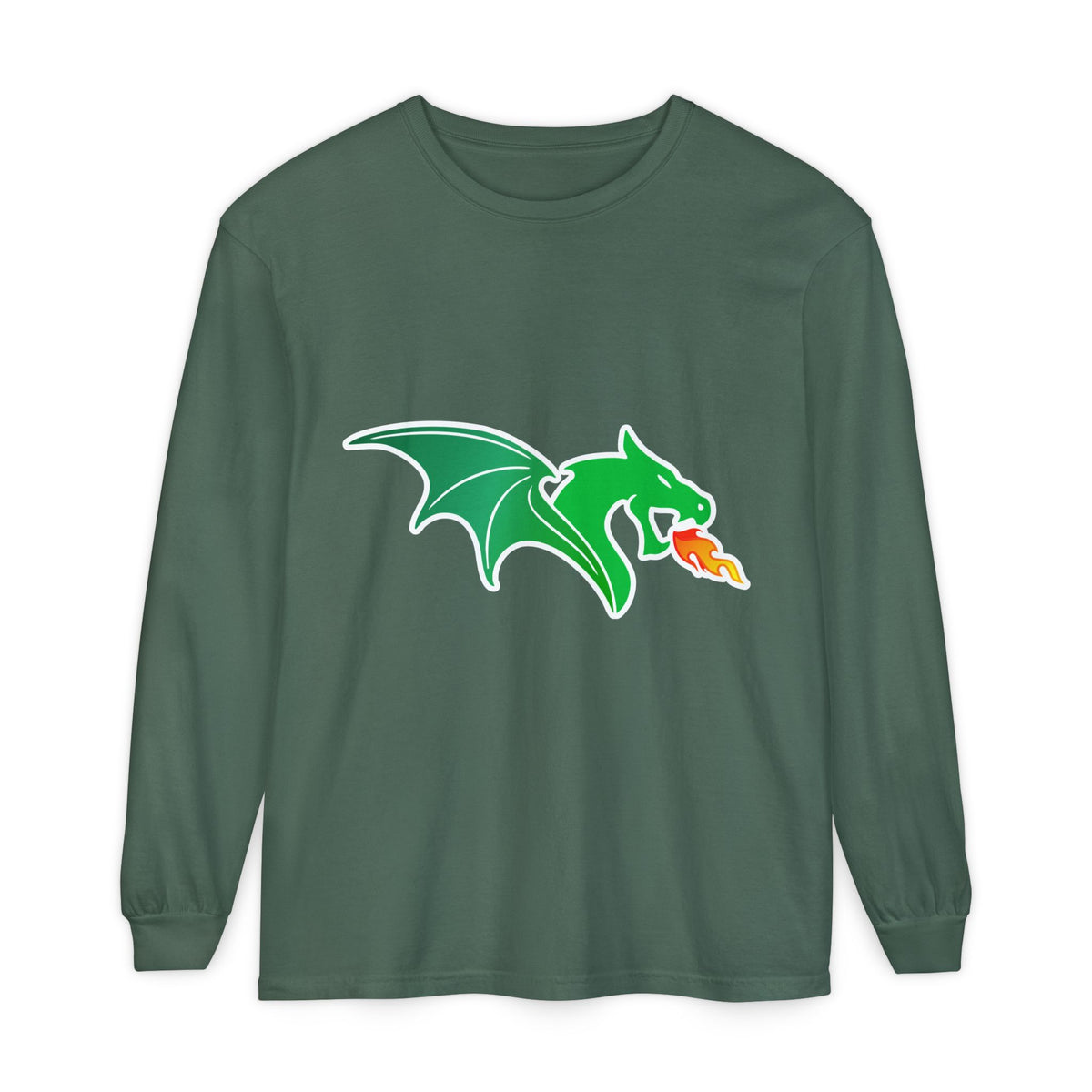 Garment-Dyed Long Sleeve Tee