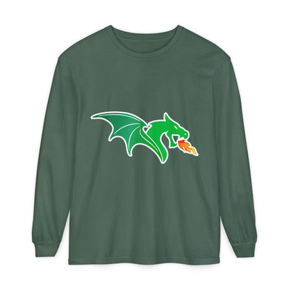 Garment-Dyed Long Sleeve Tee