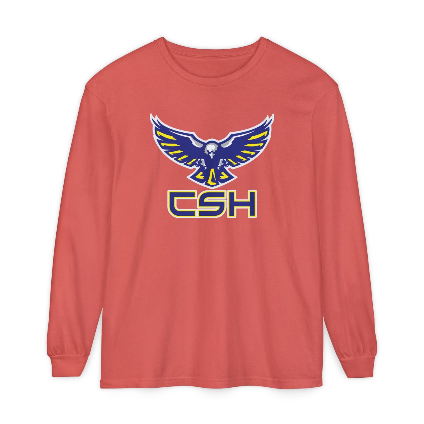 Garment-Dyed Long Sleeve Tee