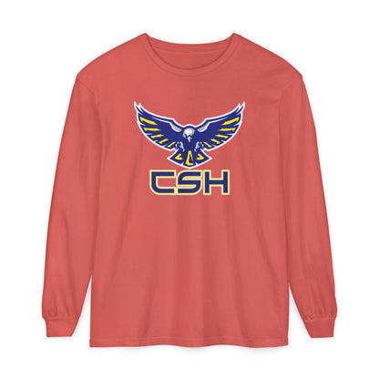 Garment-Dyed Long Sleeve Tee