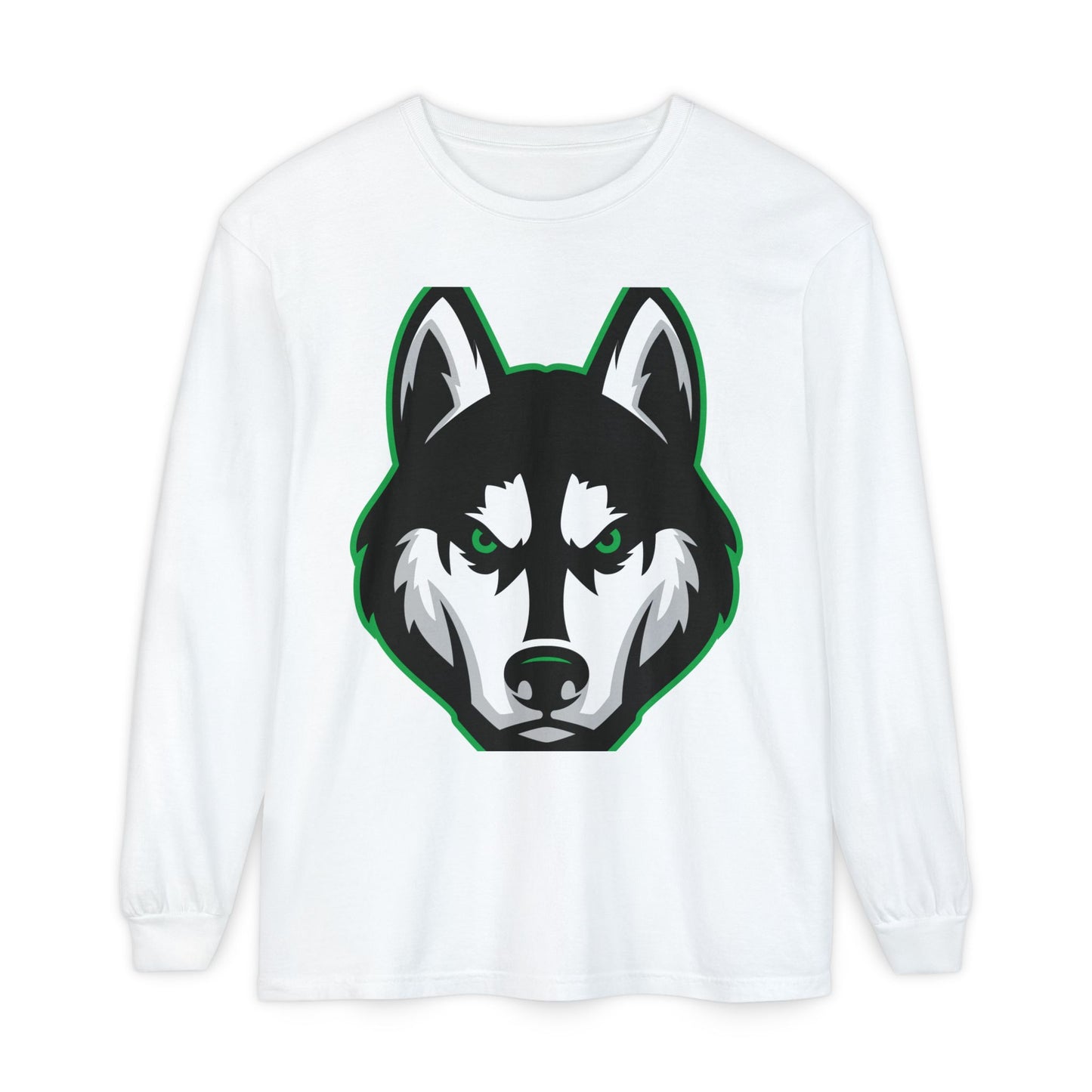 Garment-Dyed Long Sleeve Tee