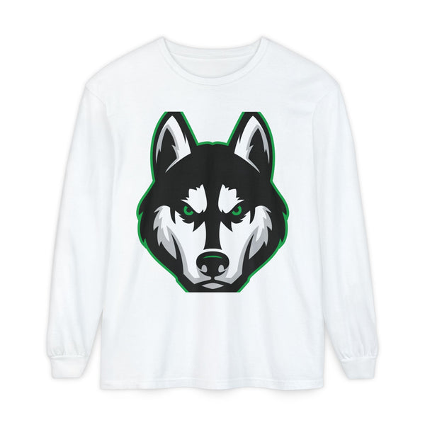 Garment-Dyed Long Sleeve Tee