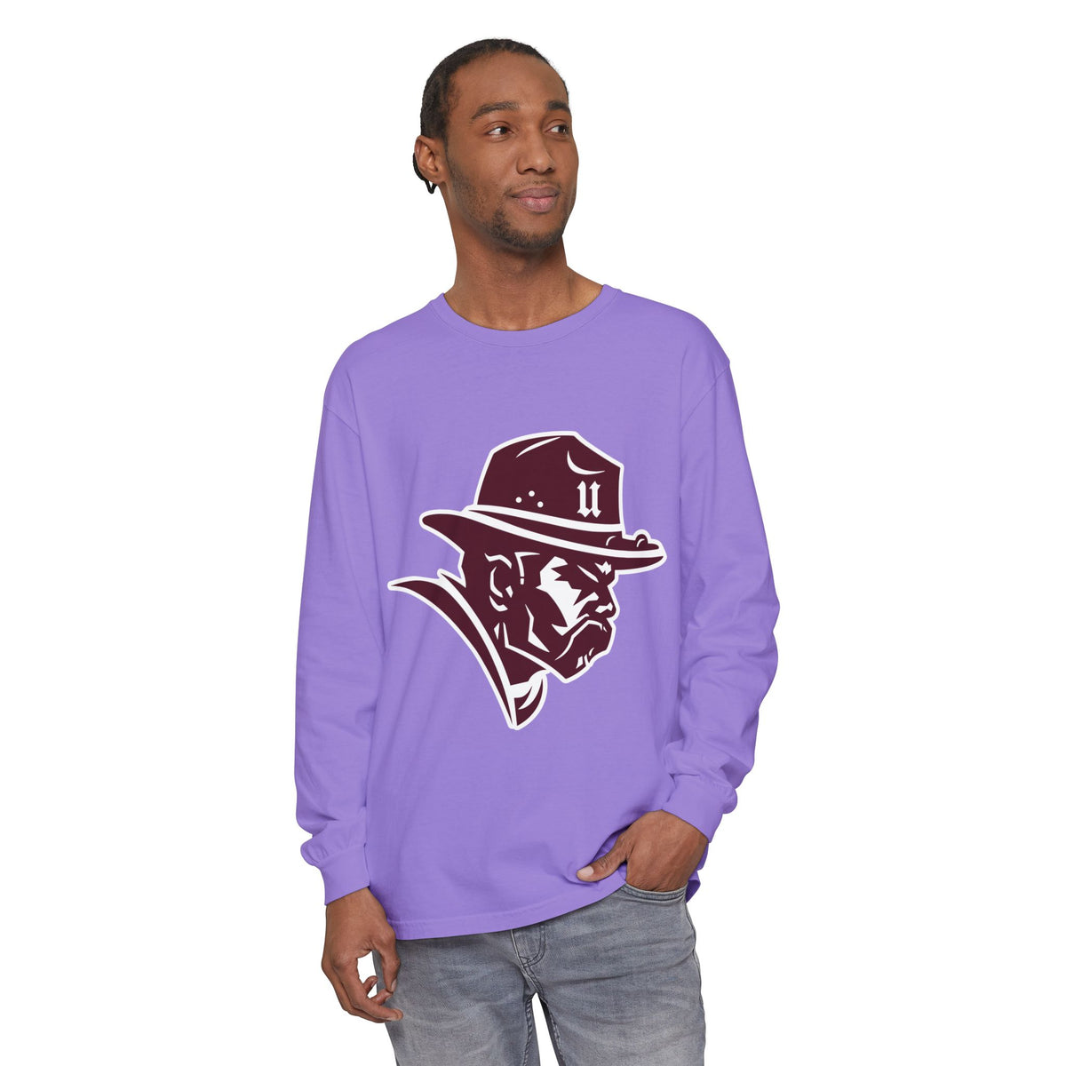 Garment-Dyed Long Sleeve Tee