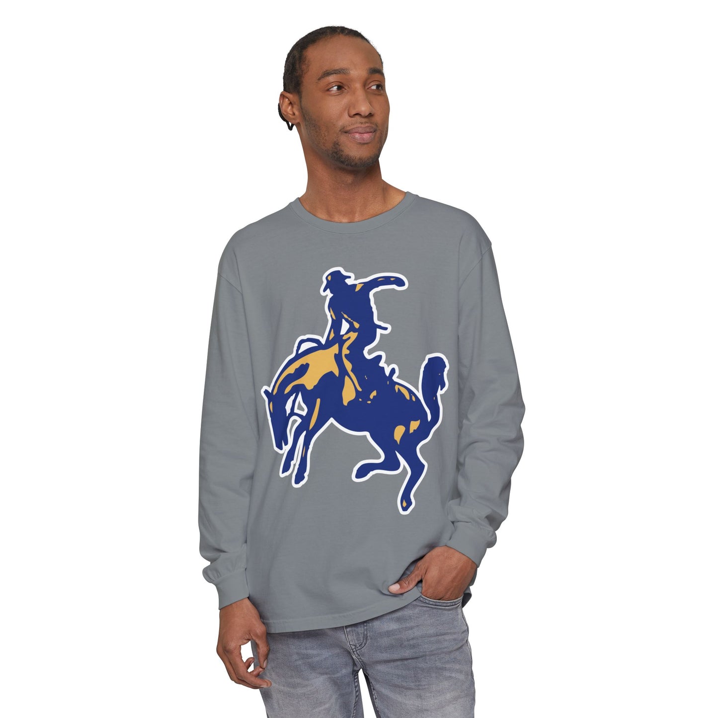 Garment-Dyed Long Sleeve Tee