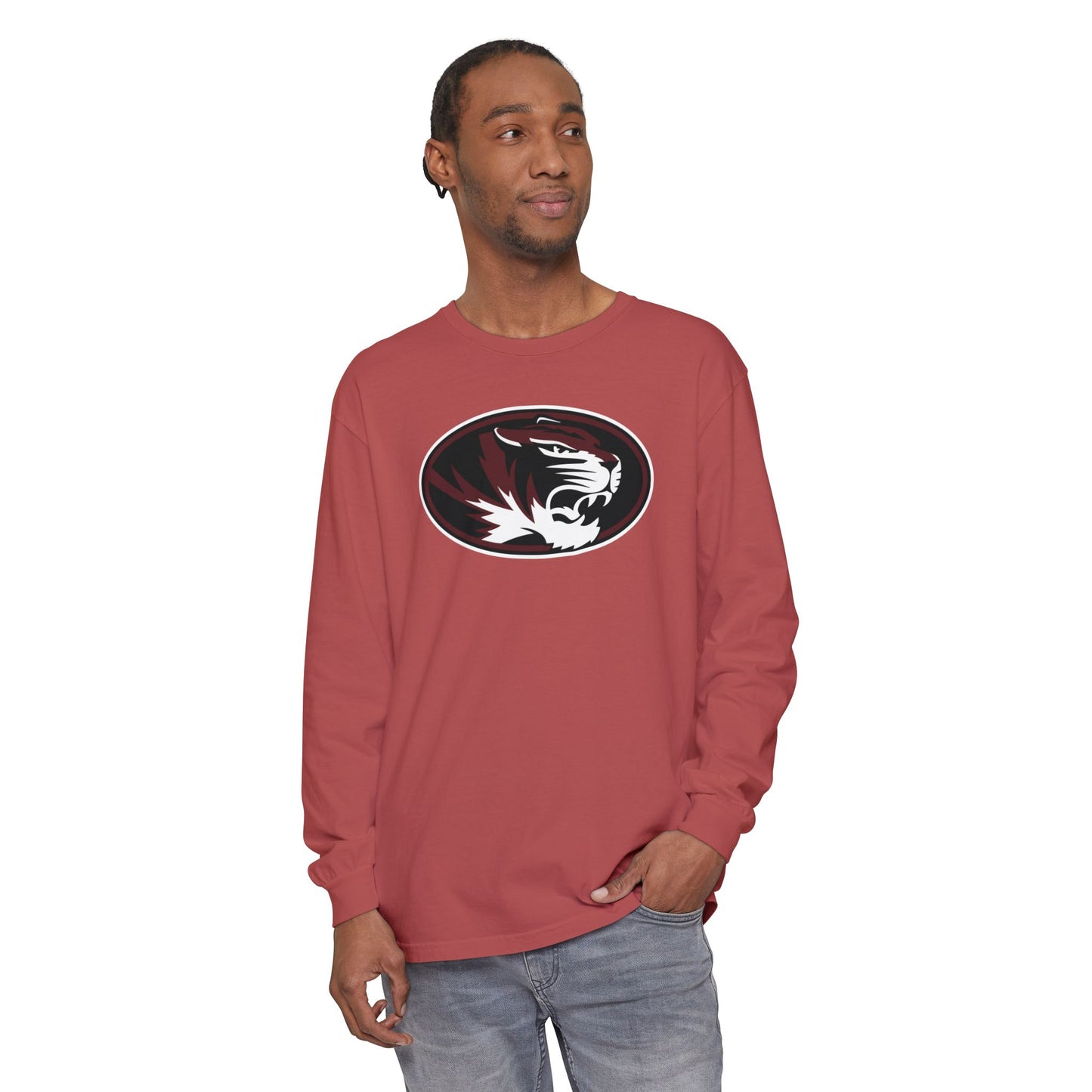 Garment-Dyed Long Sleeve Tee