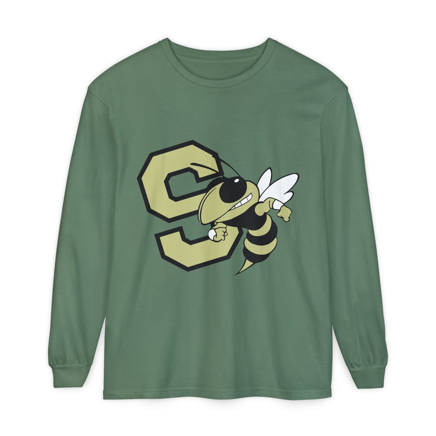 Garment-Dyed Long Sleeve Tee