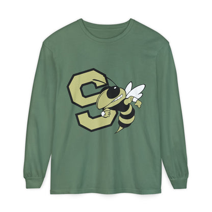 Garment-Dyed Long Sleeve Tee