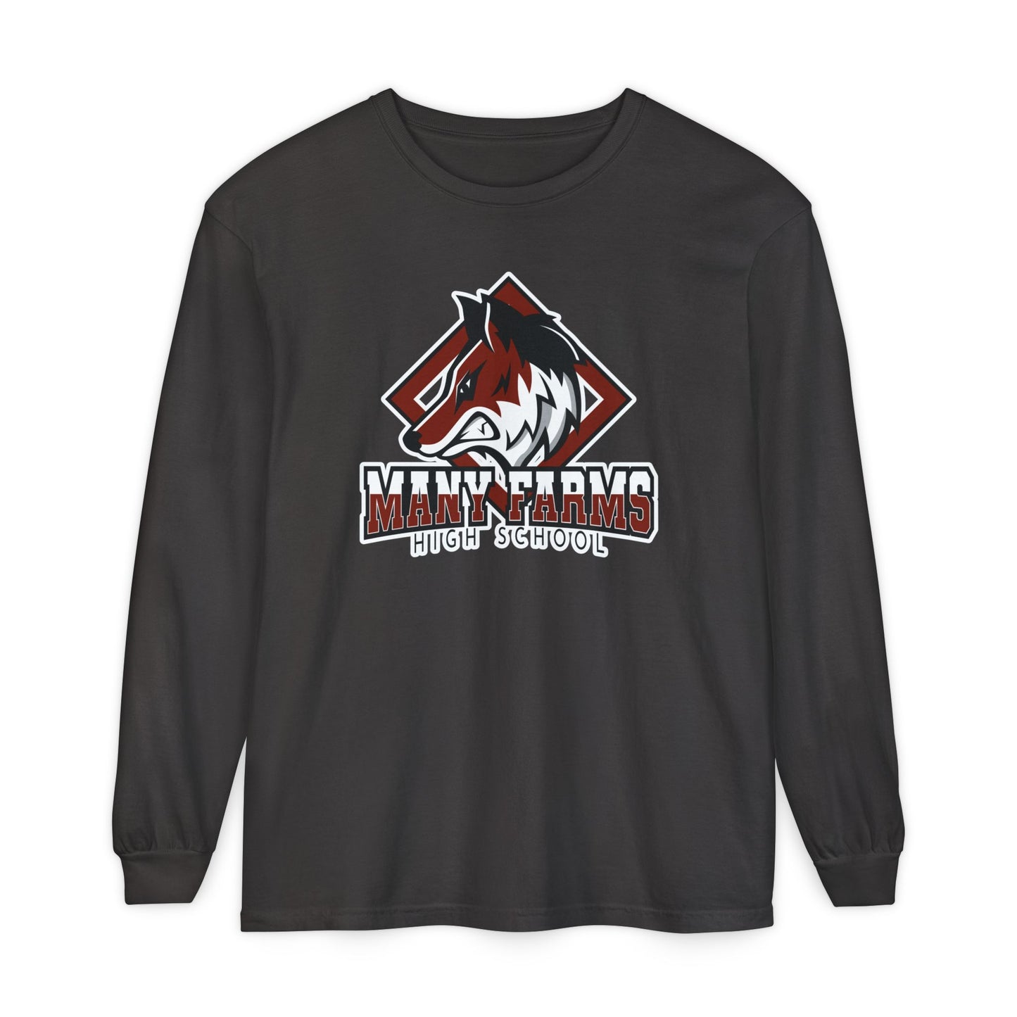 Garment-Dyed Long Sleeve Tee