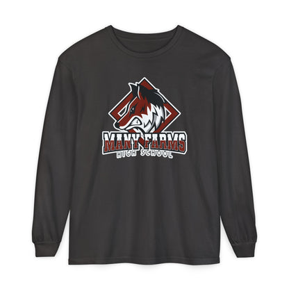 Garment-Dyed Long Sleeve Tee