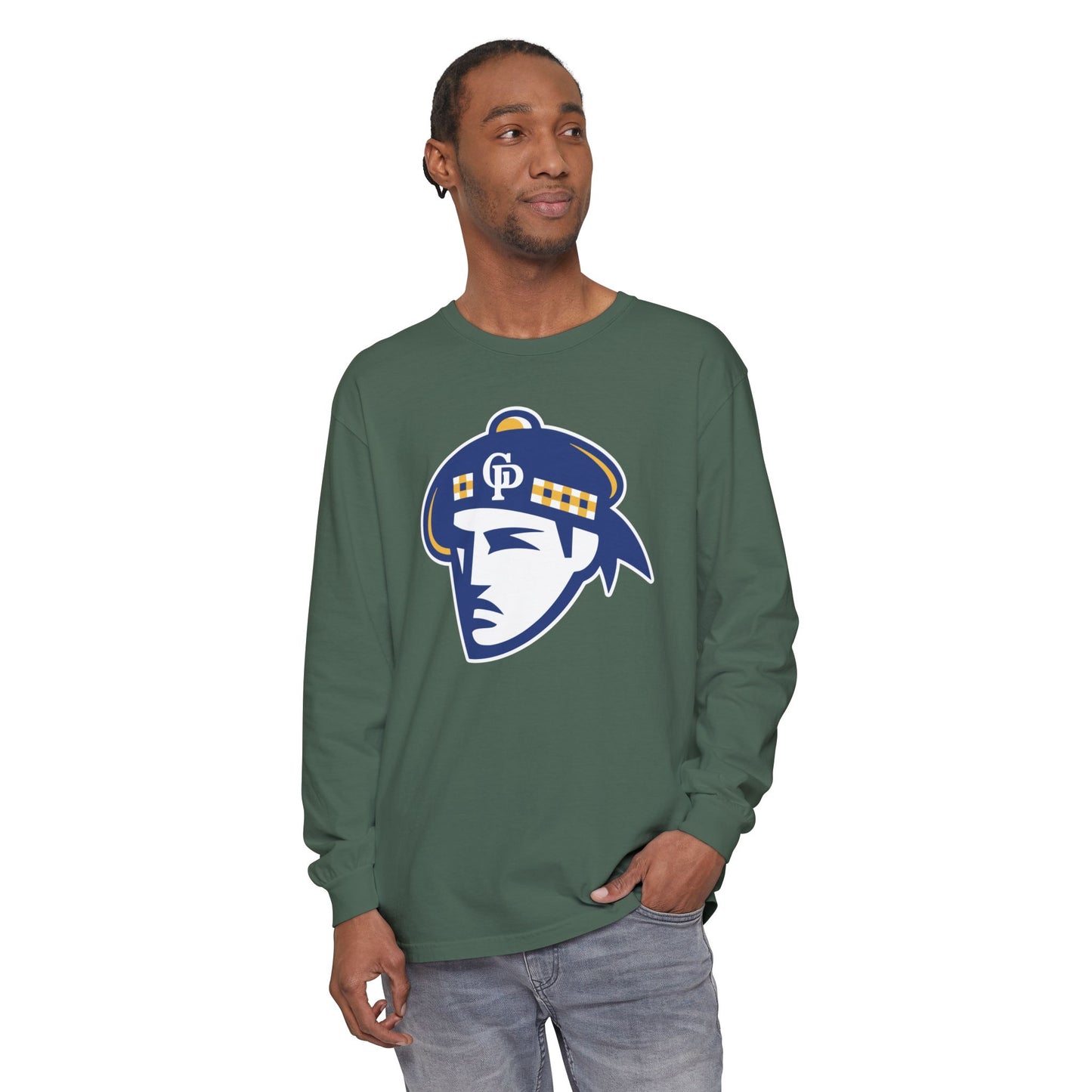 Garment-Dyed Long Sleeve Tee