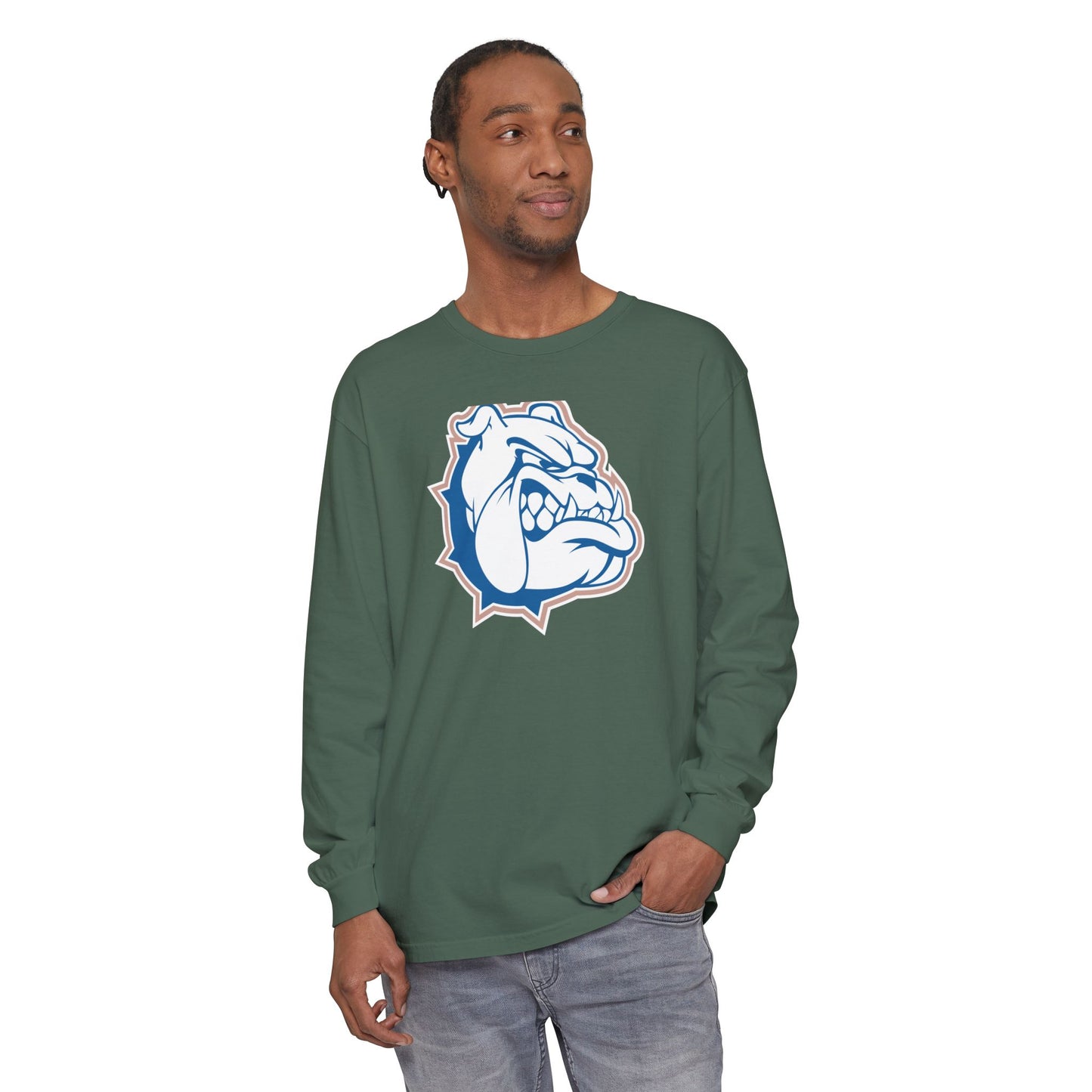 Garment-Dyed Long Sleeve Tee