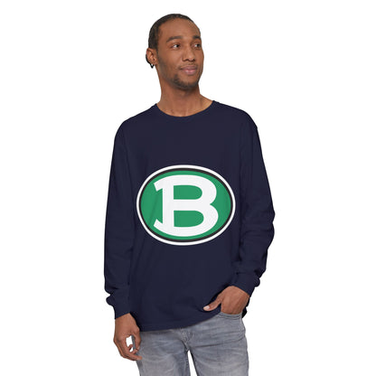 Garment-Dyed Long Sleeve Tee