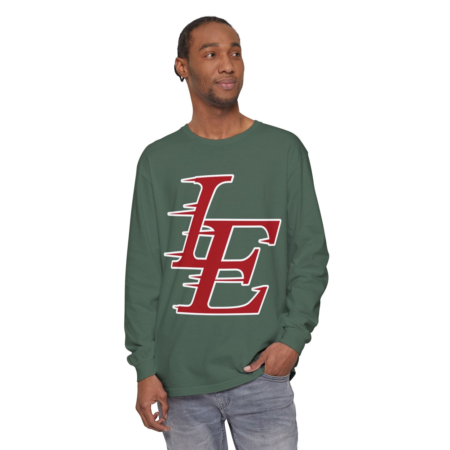 Garment-Dyed Long Sleeve Tee