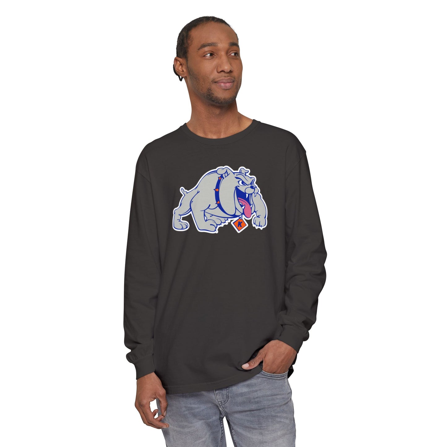 Garment-Dyed Long Sleeve Tee