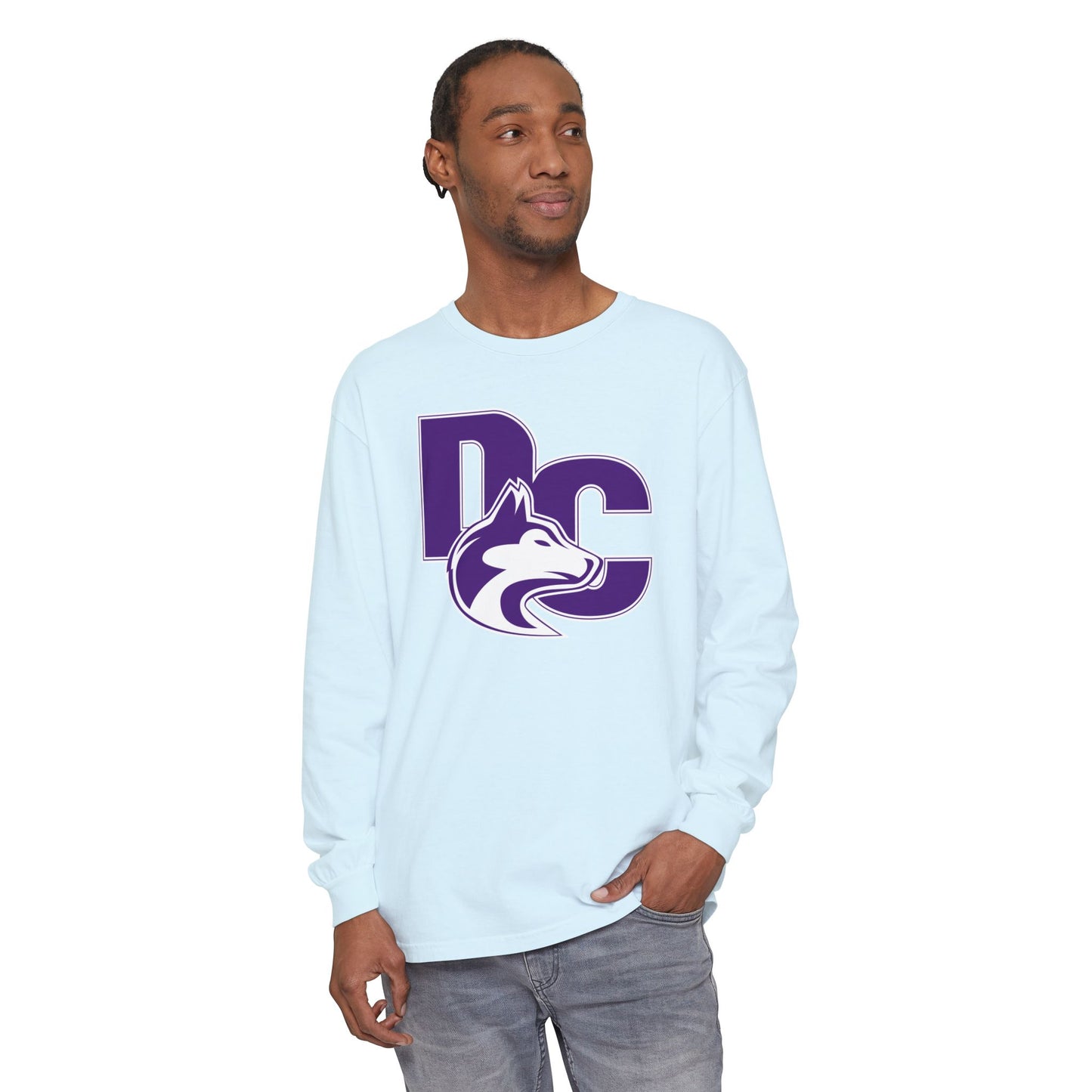 Garment-Dyed Long Sleeve Tee