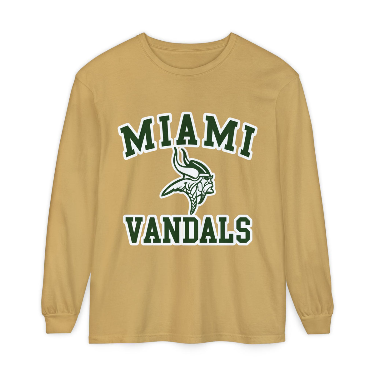 Garment-Dyed Long Sleeve Tee