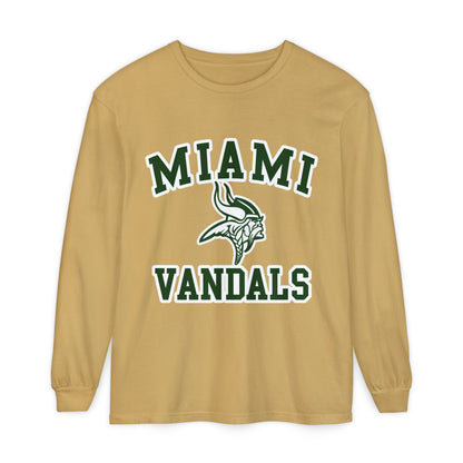 Garment-Dyed Long Sleeve Tee