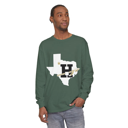 Garment-Dyed Long Sleeve Tee