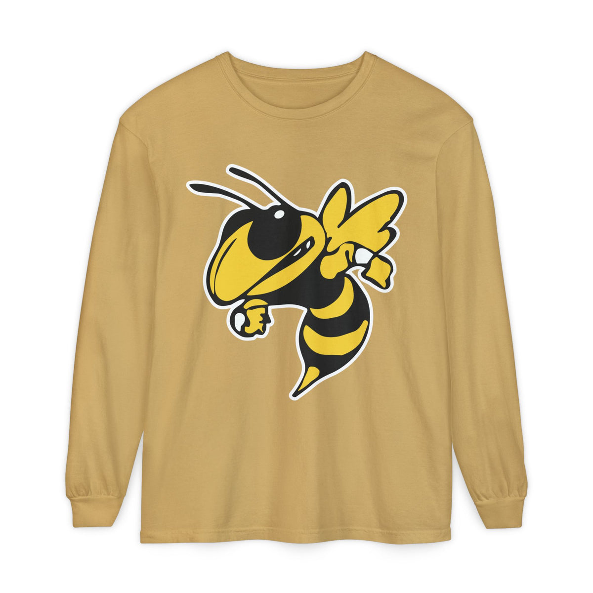 Garment-Dyed Long Sleeve Tee