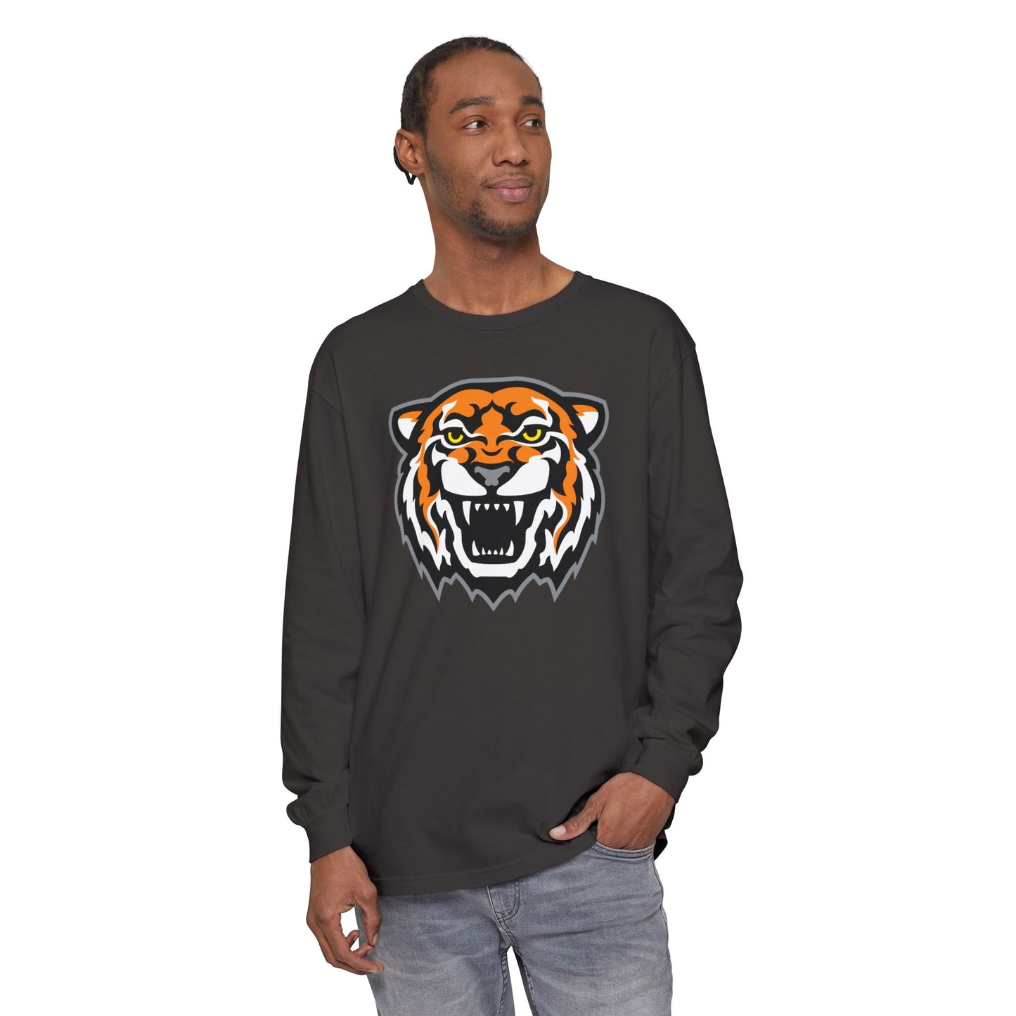 Garment-Dyed Long Sleeve Tee