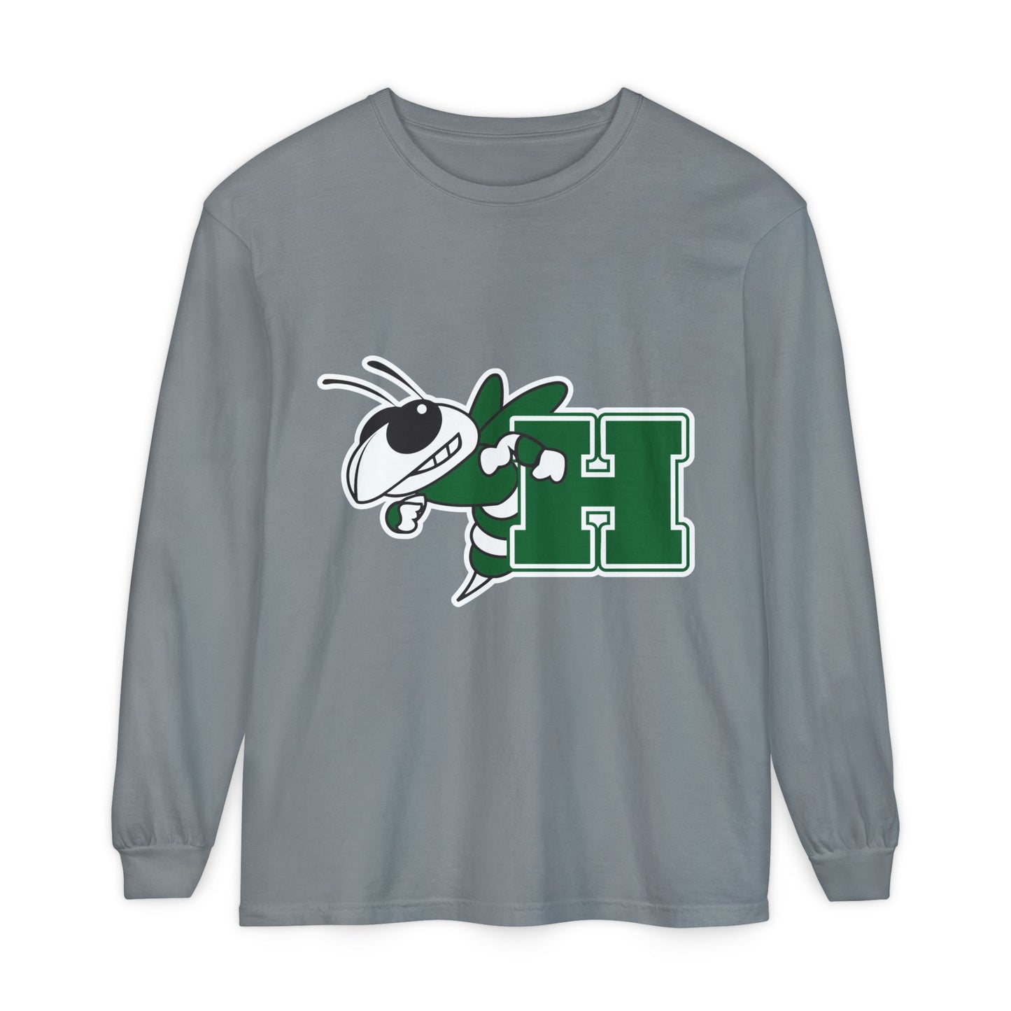 Garment-Dyed Long Sleeve Tee