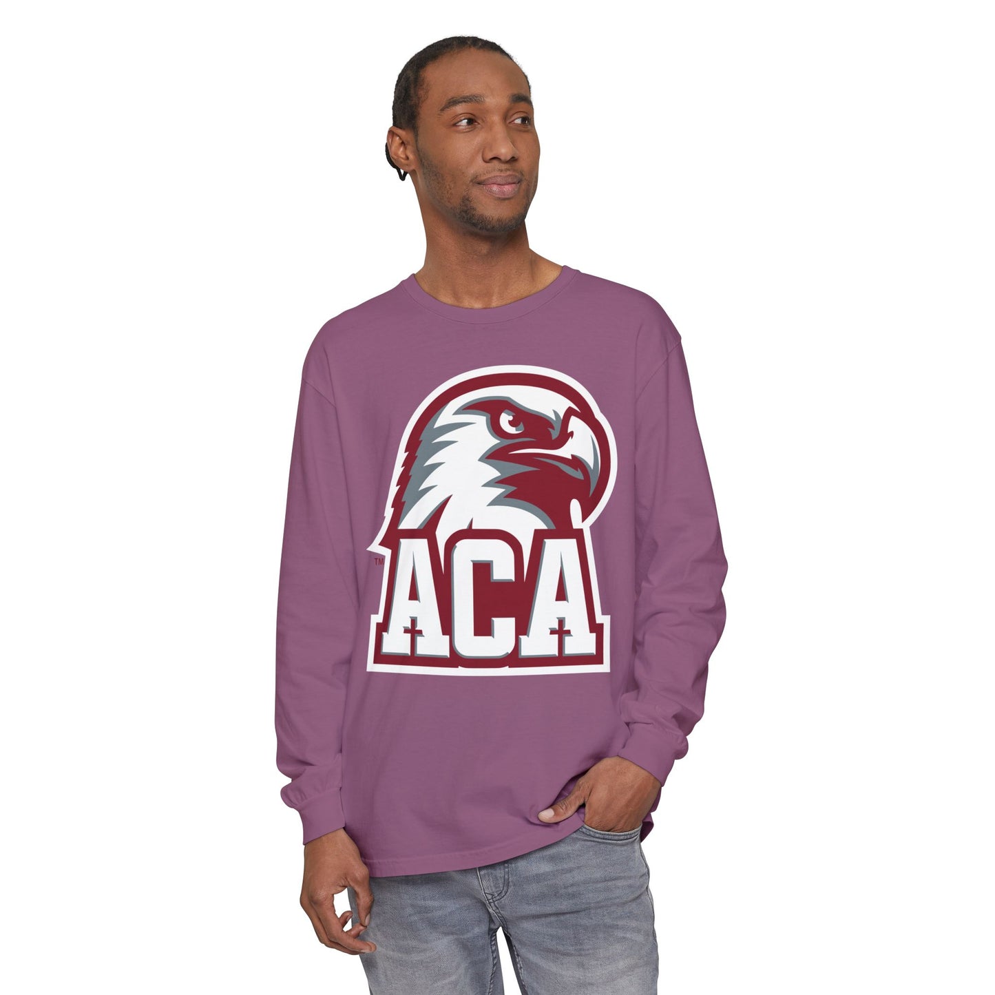 Garment-Dyed Long Sleeve Tee
