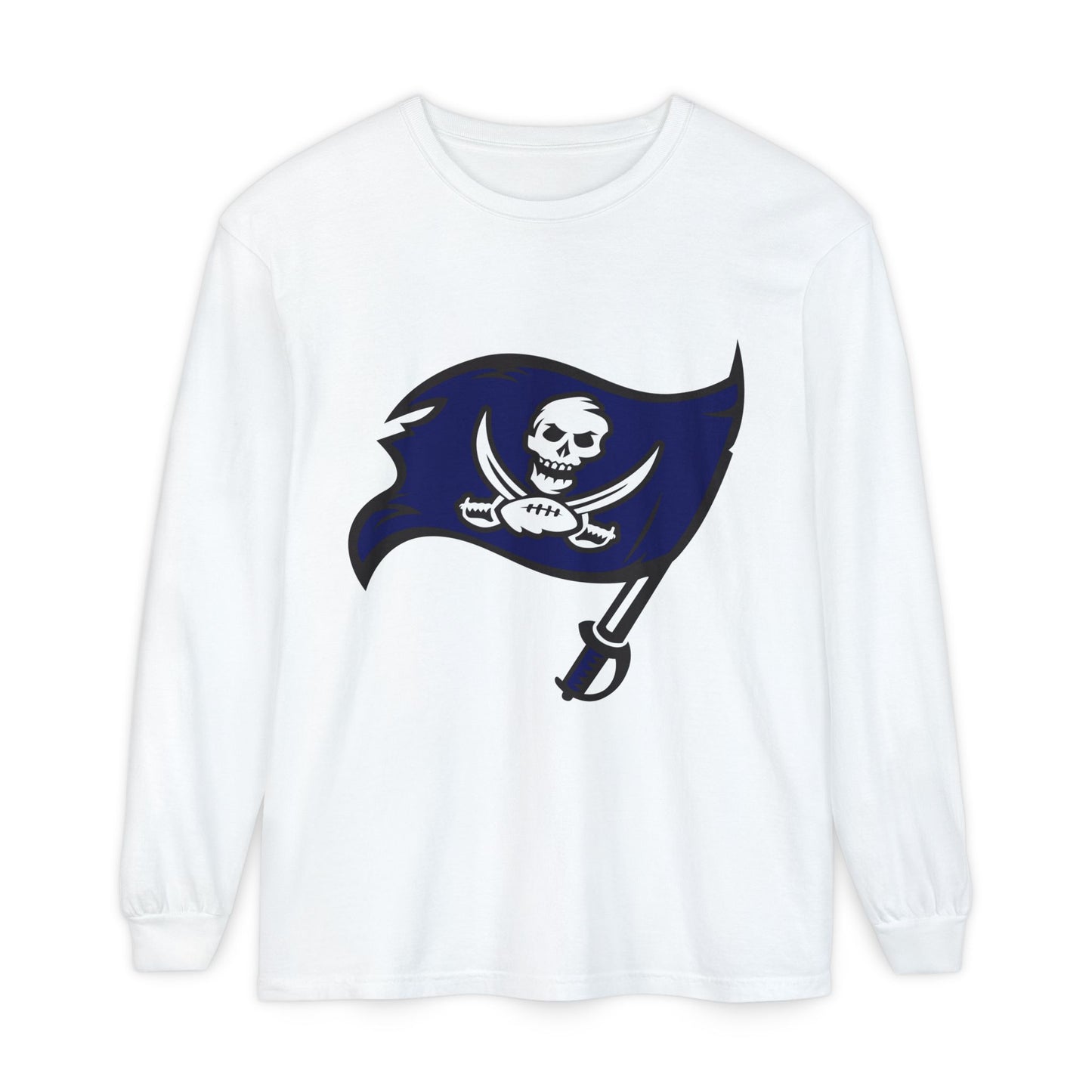 Garment-Dyed Long Sleeve Tee