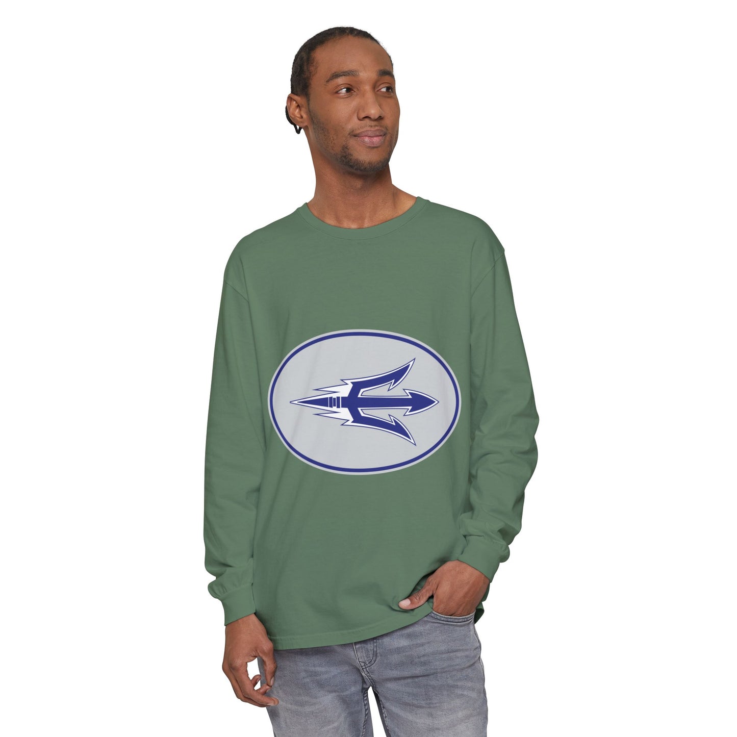 Garment-Dyed Long Sleeve Tee