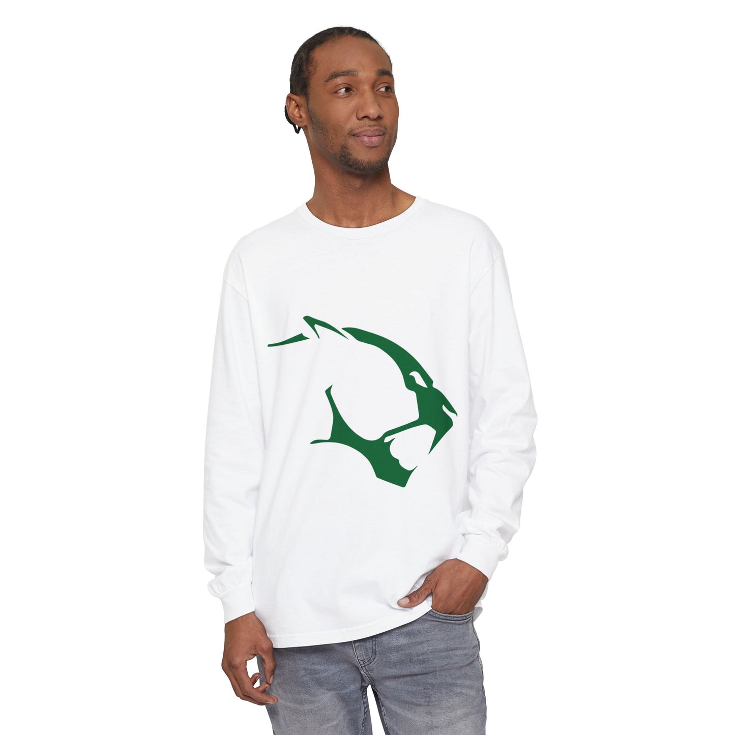 Garment-Dyed Long Sleeve Tee