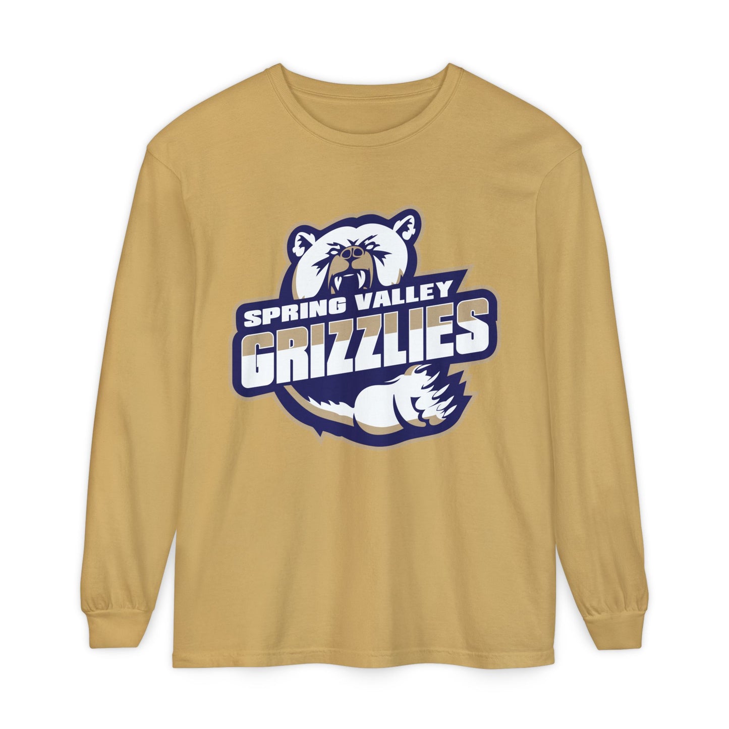 Garment-Dyed Long Sleeve Tee