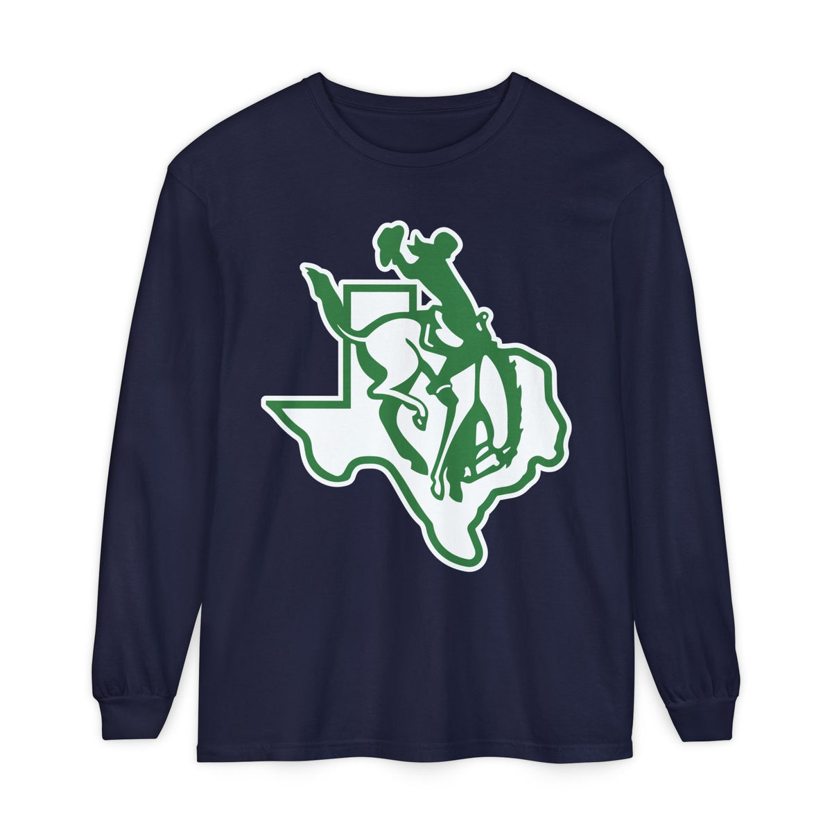 Garment-Dyed Long Sleeve Tee