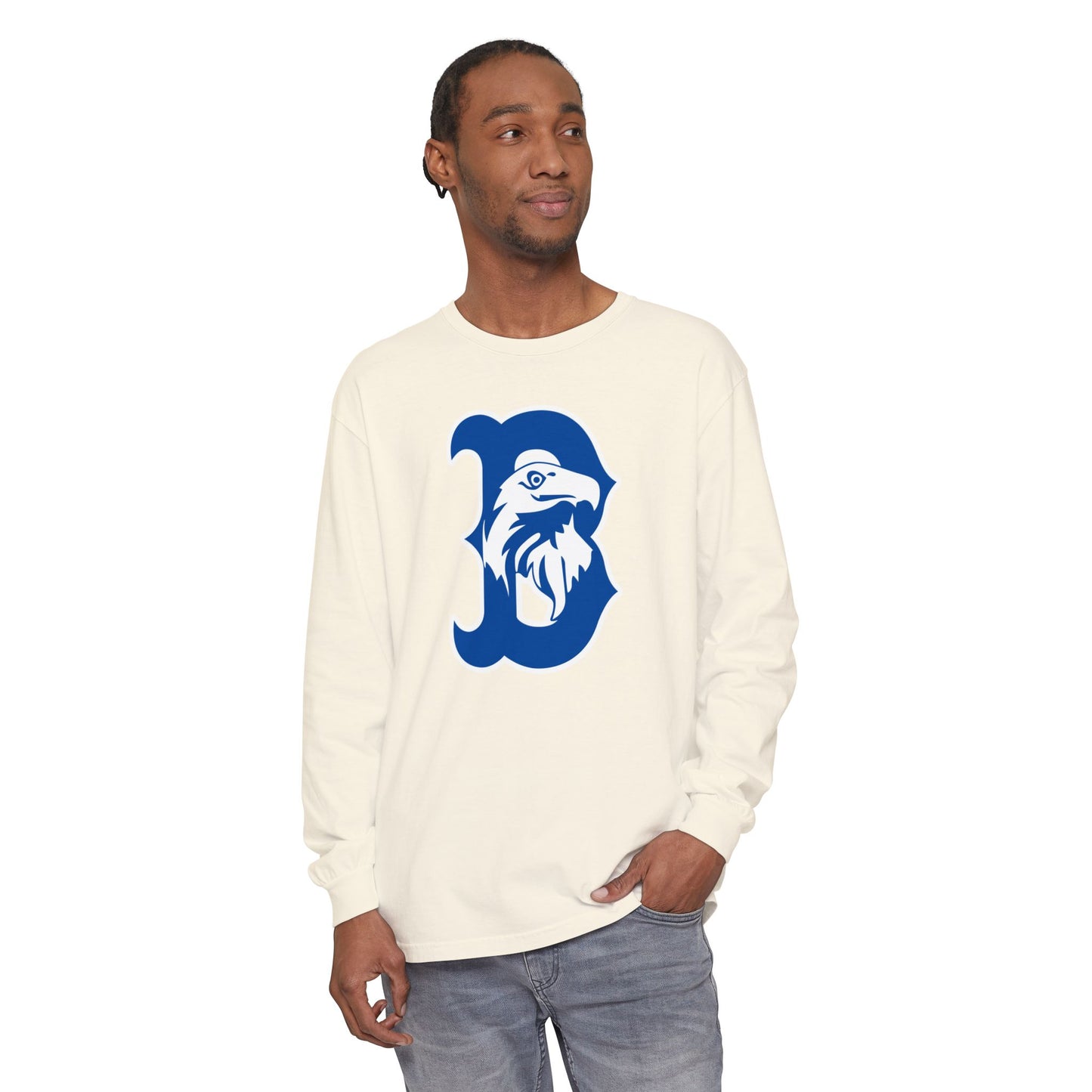 Garment-Dyed Long Sleeve Tee